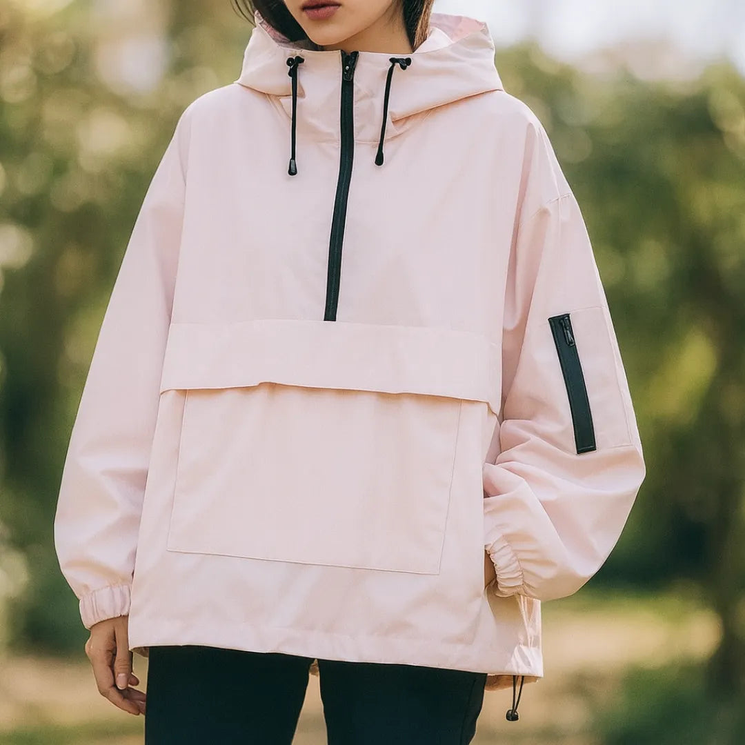 Lightweight Waterproof Jacket with Hood