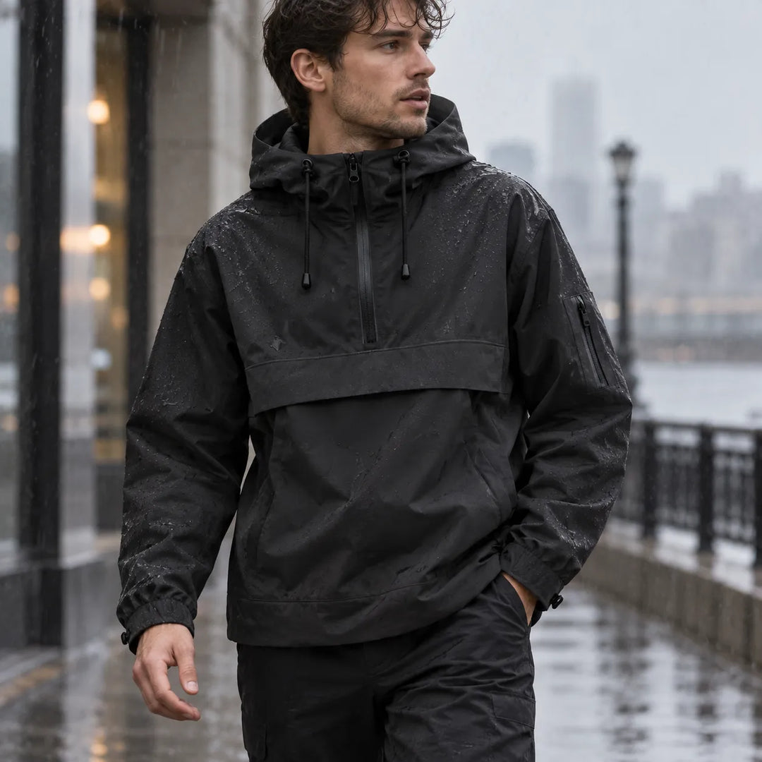 Lightweight Waterproof Jacket with Hood
