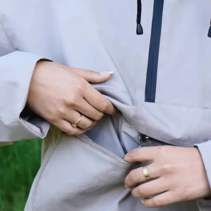 Lightweight Waterproof Jacket with Hood