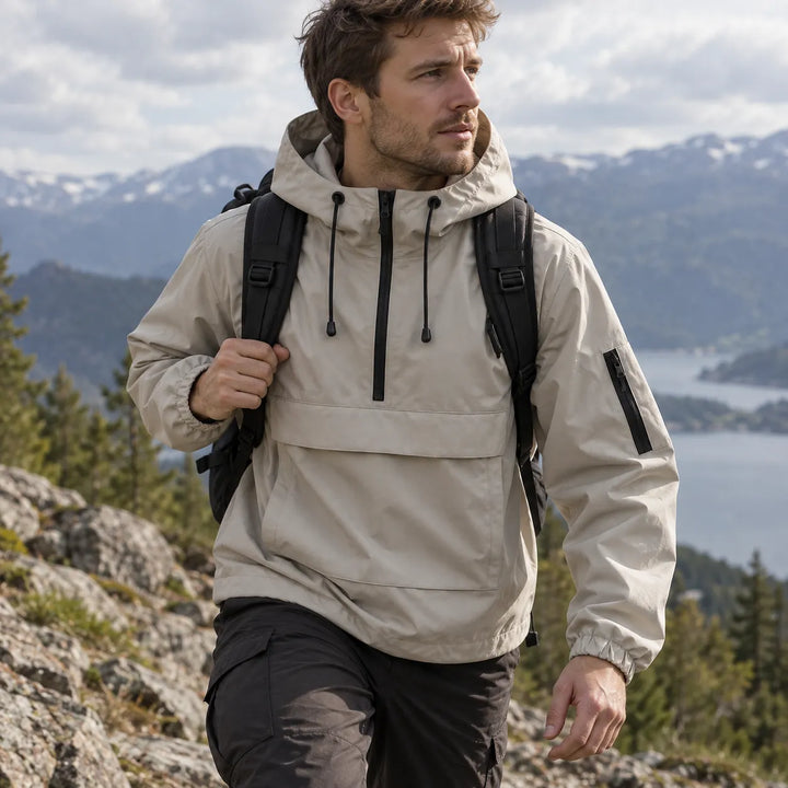 Lightweight Waterproof Jacket with Hood