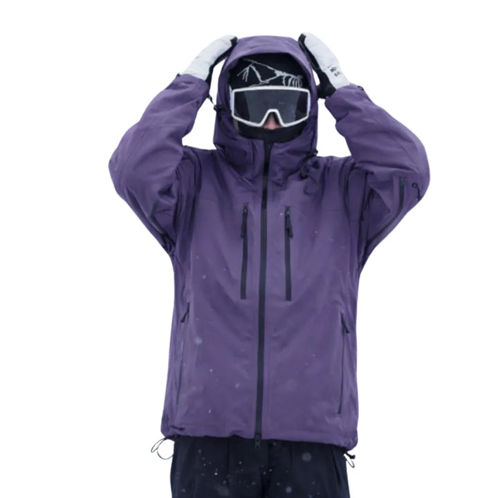 Waterproof Oversized Jacket with Hood