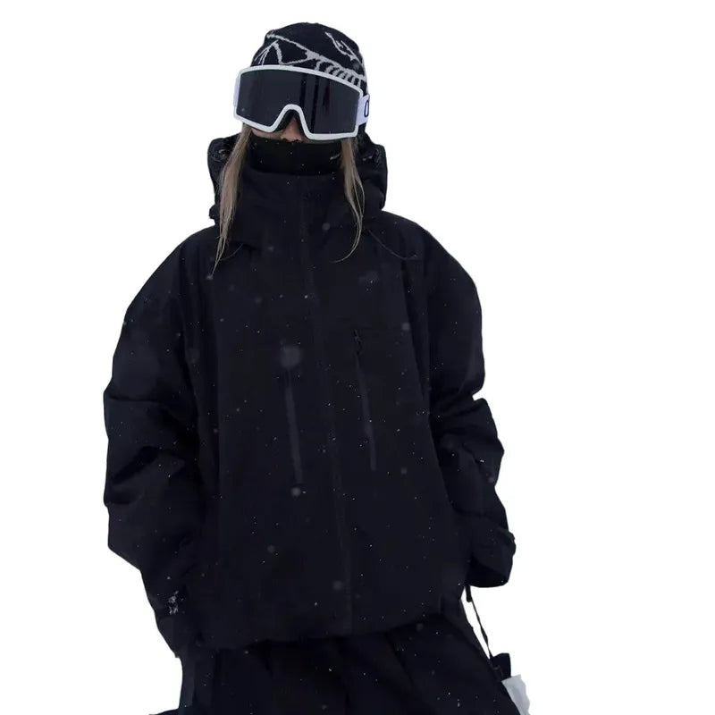 Waterproof Oversized Jacket with Hood