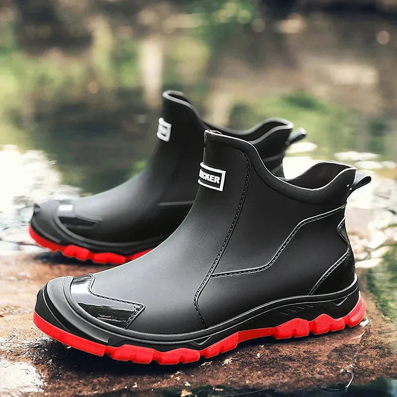 Waterproof Slip On Boots with Non Slip Sole