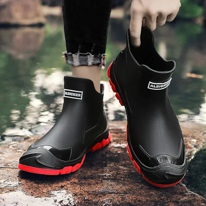 Waterproof Slip On Boots with Non Slip Sole