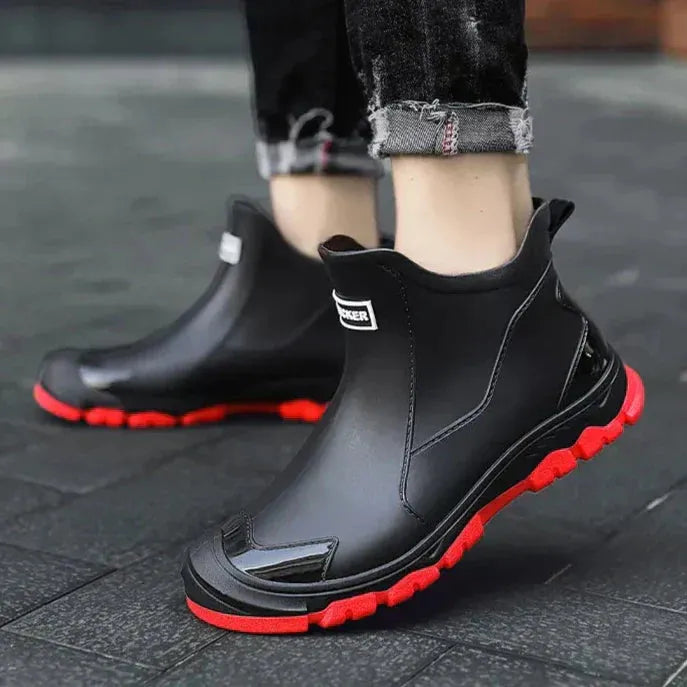 Waterproof Slip On Boots with Non Slip Sole