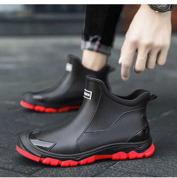 Waterproof Slip On Boots with Non Slip Sole