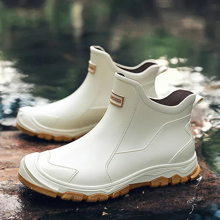 Waterproof Slip On Boots with Non Slip Sole
