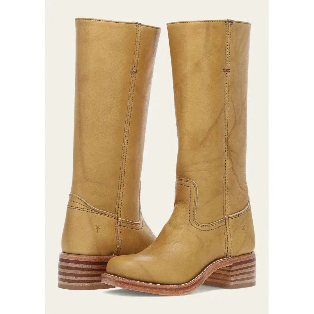 Women's Block Heel Knee High Boots with Cushioned Insole