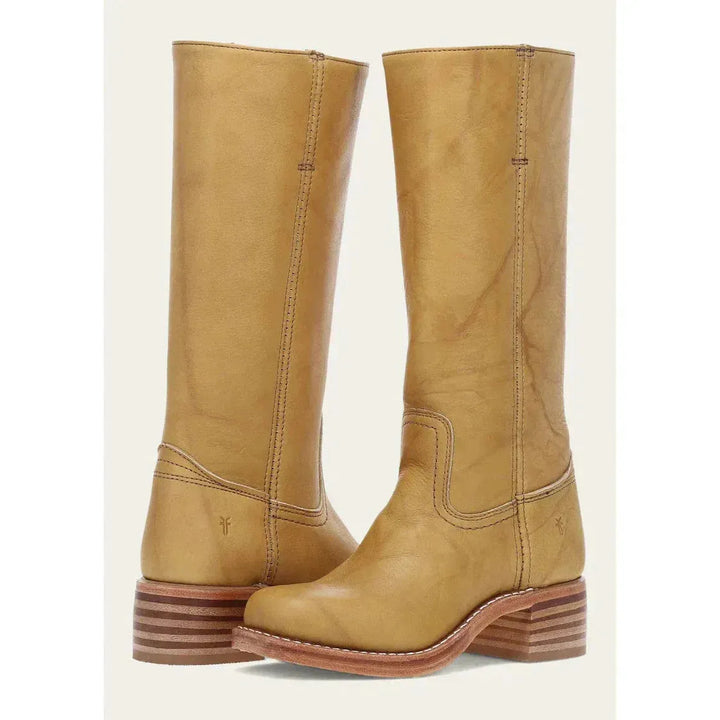 Women's Block Heel Knee High Boots with Cushioned Insole
