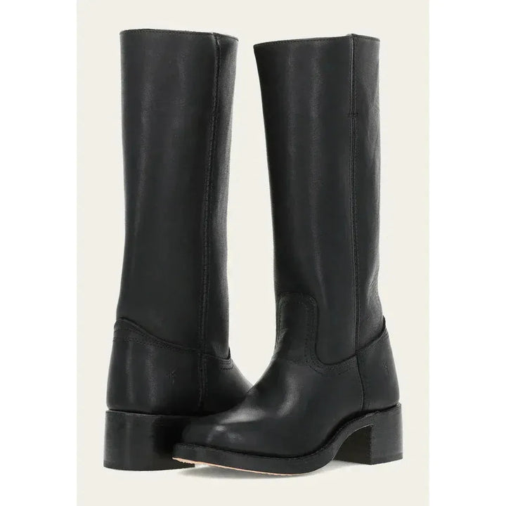 Women's Block Heel Knee High Boots with Cushioned Insole