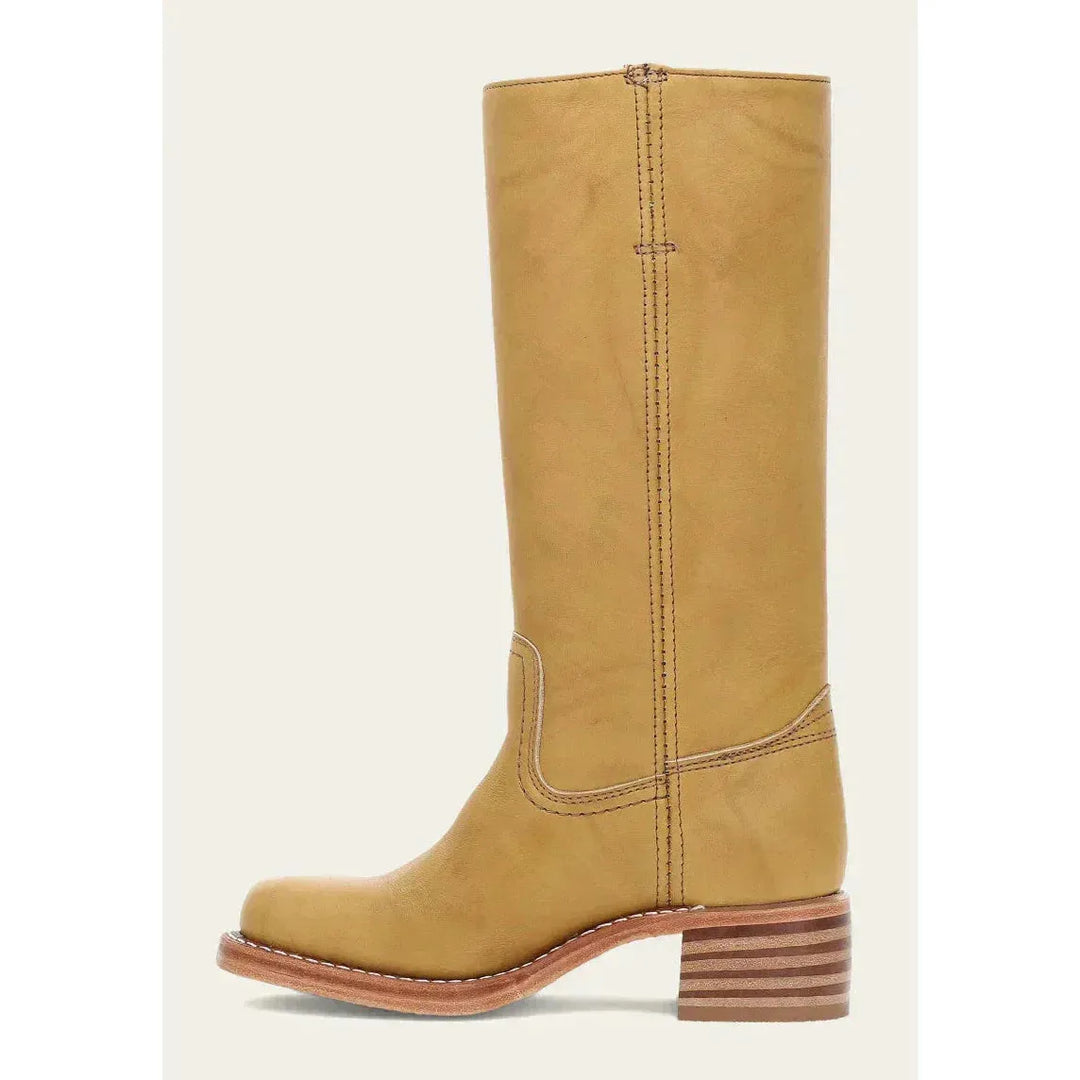 Women's Block Heel Knee High Boots with Cushioned Insole