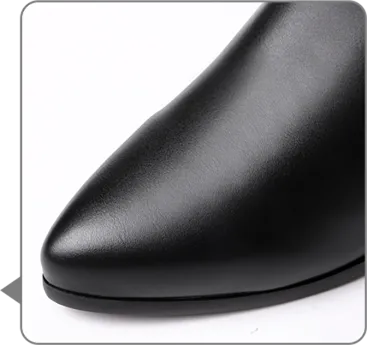 Women's Block Heel Knee High Boots with Warm lining