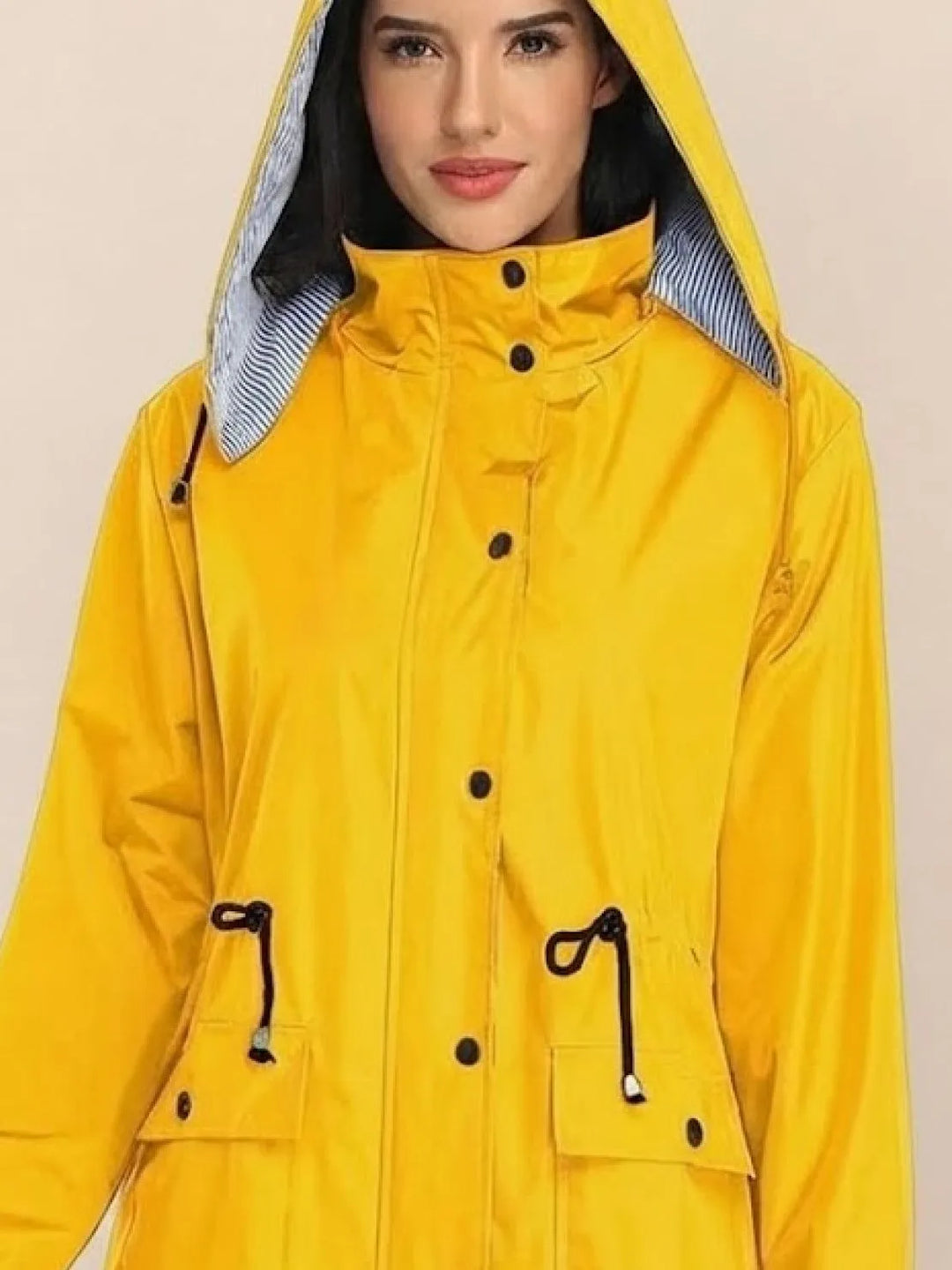 Women's Casual Hooded Jacket with Waterproof