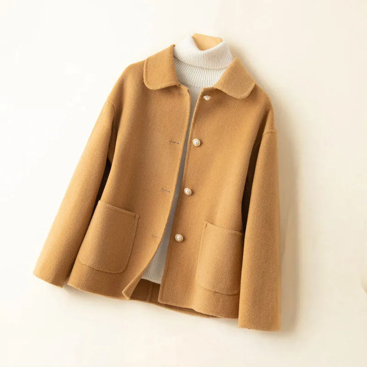 Women's Casual Lightweight Jacket with Spread Collar