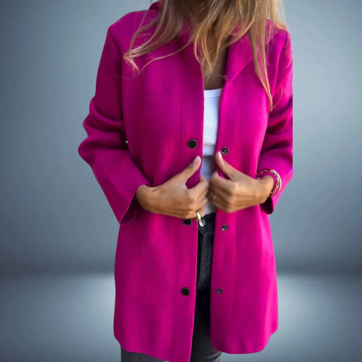 Women’s Casual Longline Coat with Hood