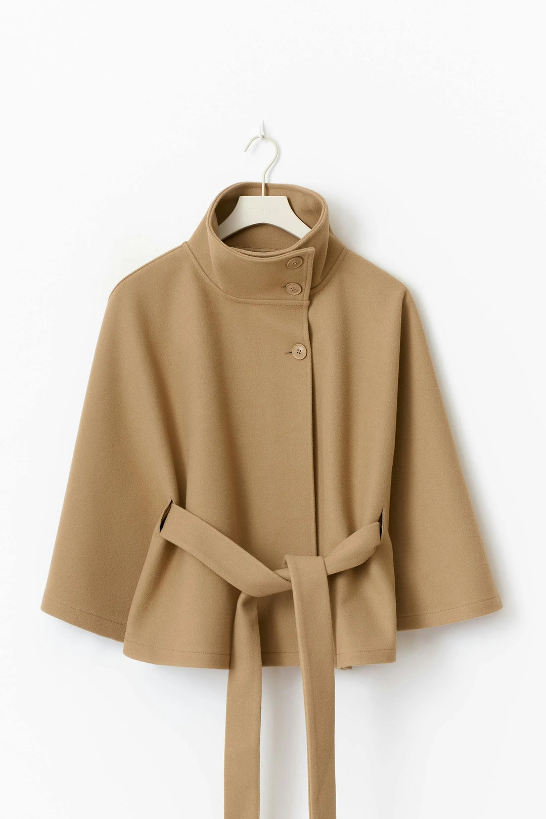 Women’s Casual Work Jacket with Belted Waist