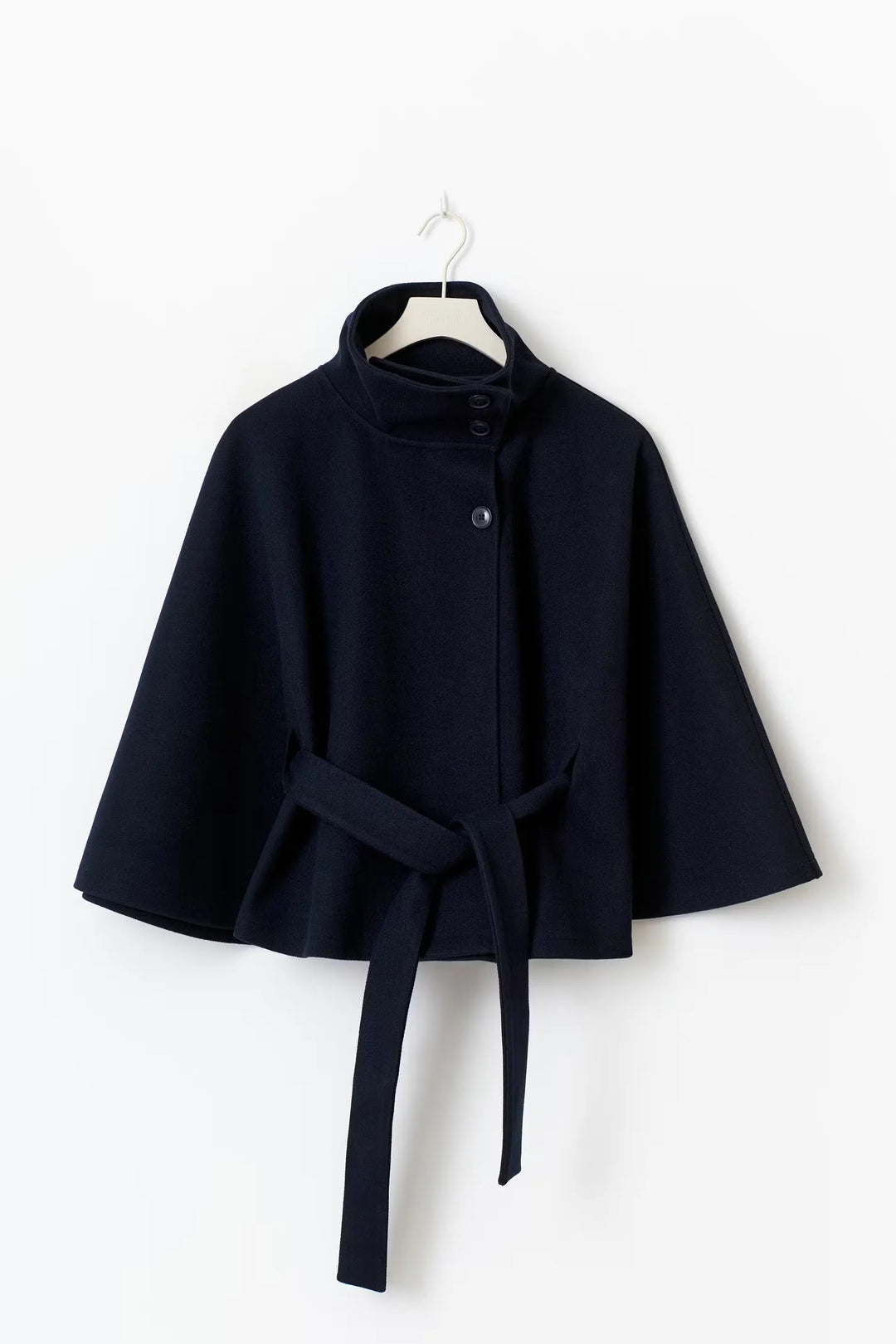 Women’s Casual Work Jacket with Belted Waist