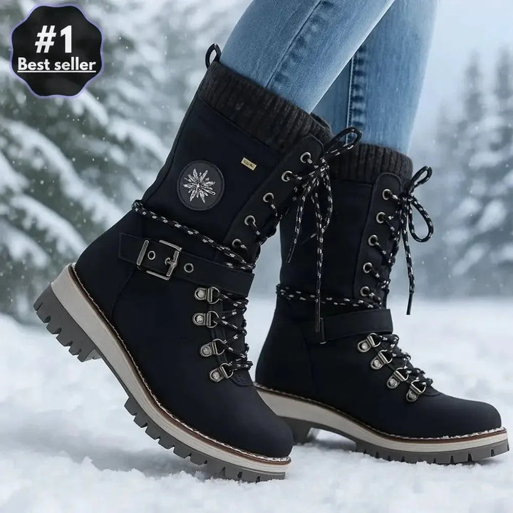Women’s Chunky Ankle Boots with Non Slip Sole