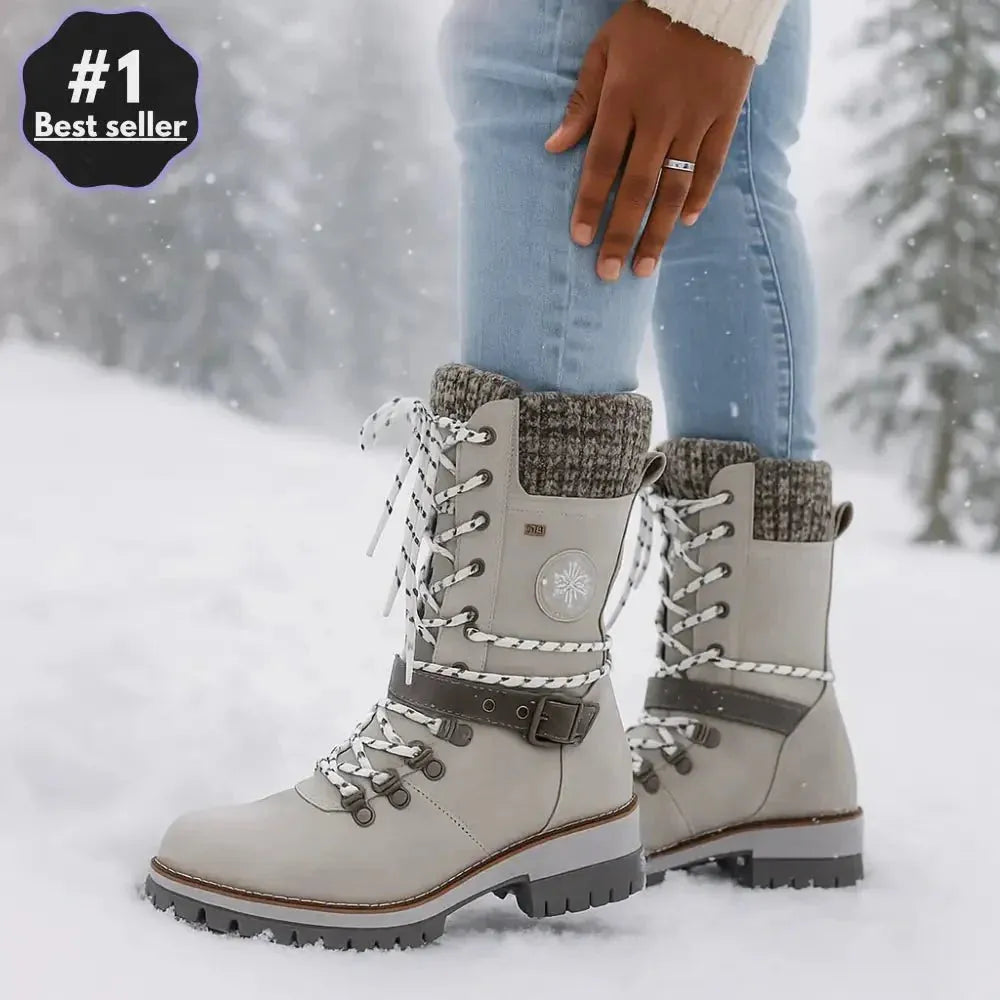 Women’s Chunky Ankle Boots with Non Slip Sole