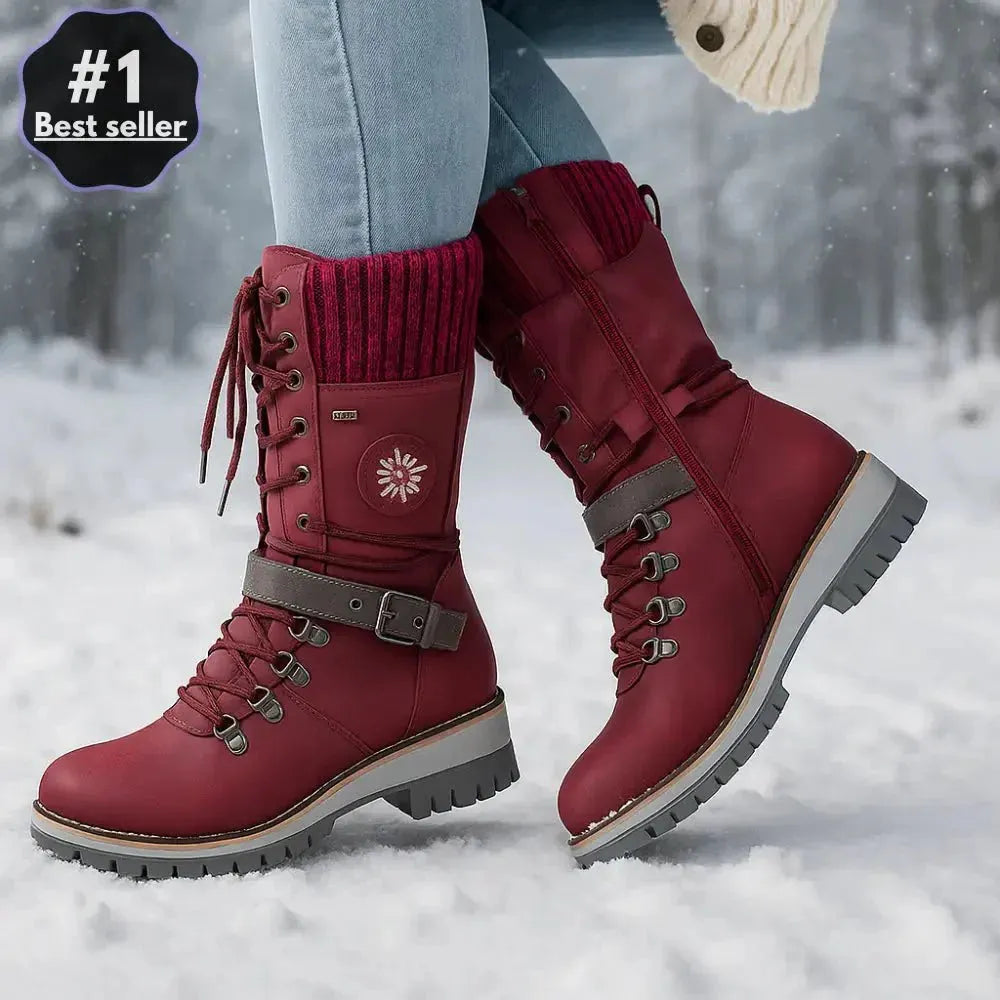 Women’s Chunky Ankle Boots with Non Slip Sole