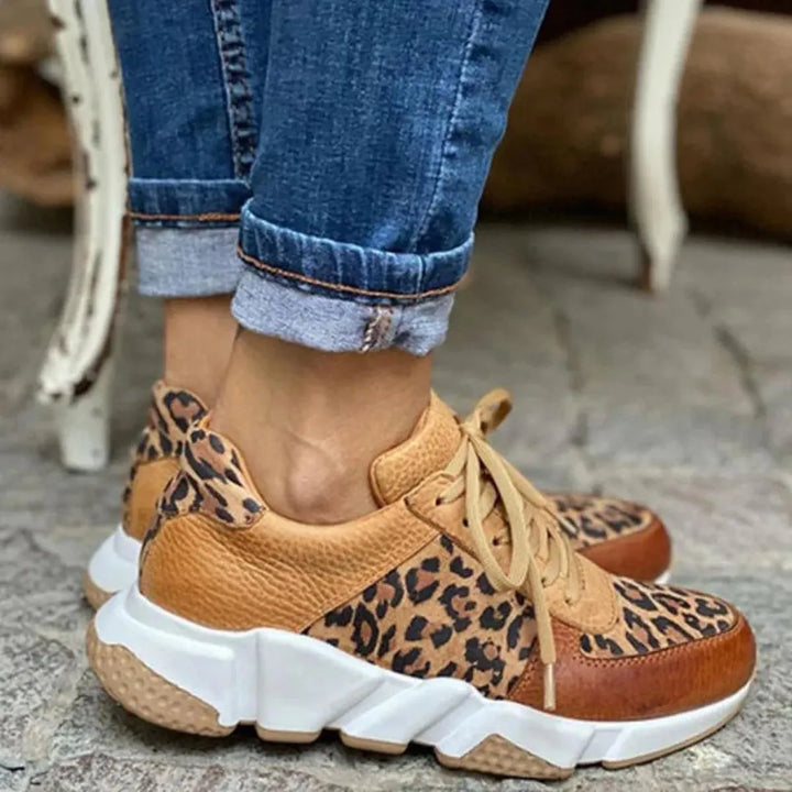 Women’s Chunky Platform Shoes with Rounded Toe