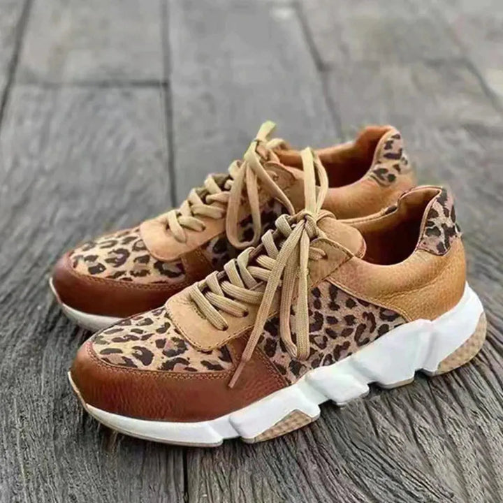 Women’s Chunky Platform Shoes with Rounded Toe