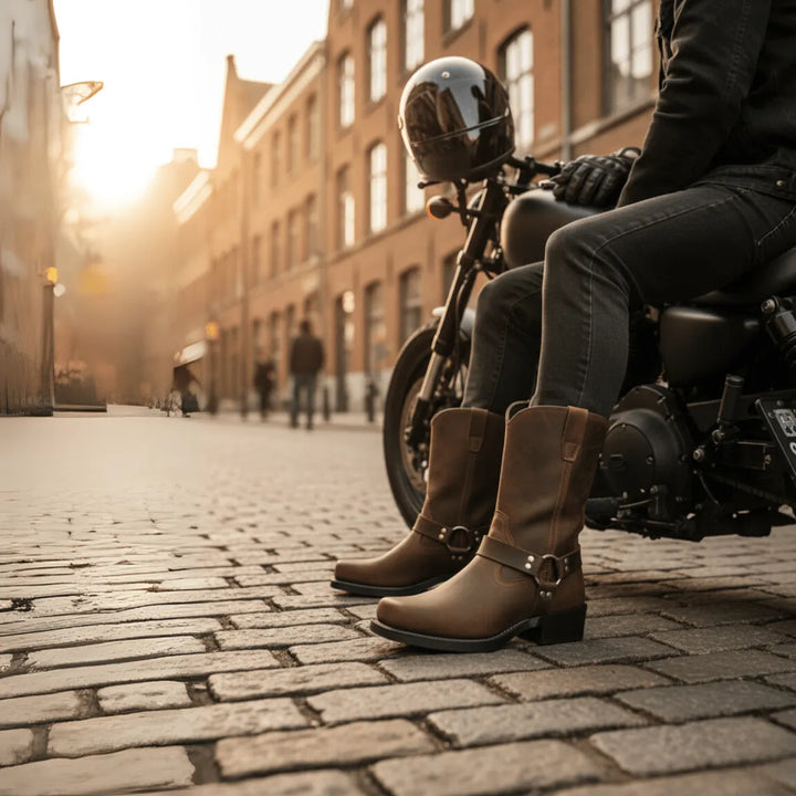 Women’s Comfy Block Heel Boots with Non Slip Sole