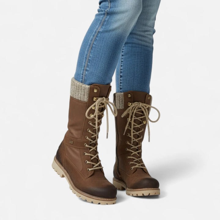 Women’s Comfy Waterproof Ankle Boots with Non Slip Sole