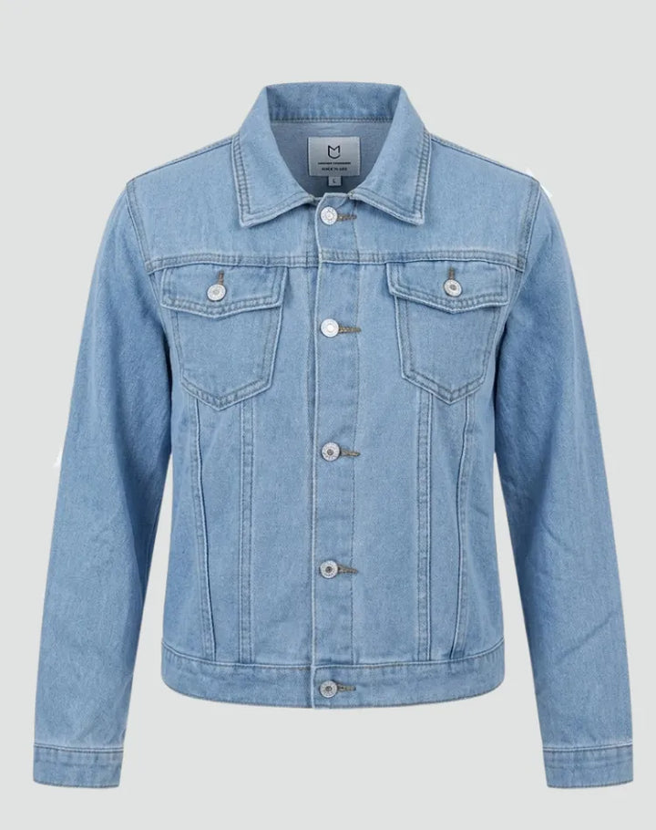 Women’s Fitted Casual Jacket with Button Closure