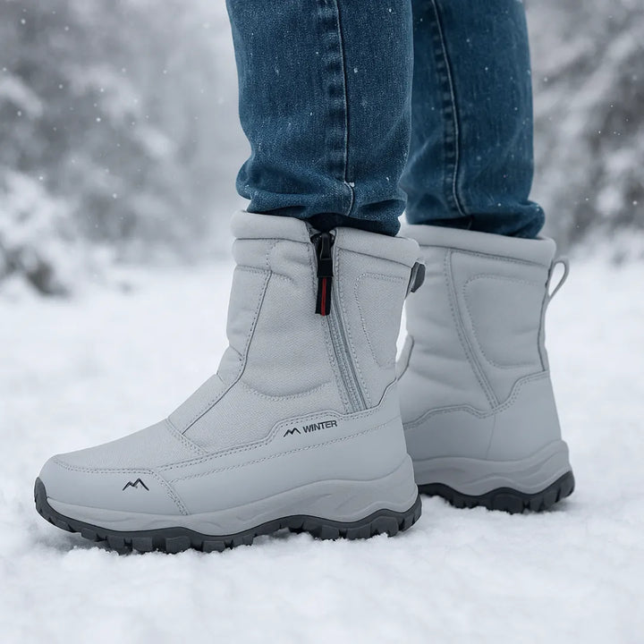 Women's Flat Ankle Boots with Non Slip Sole