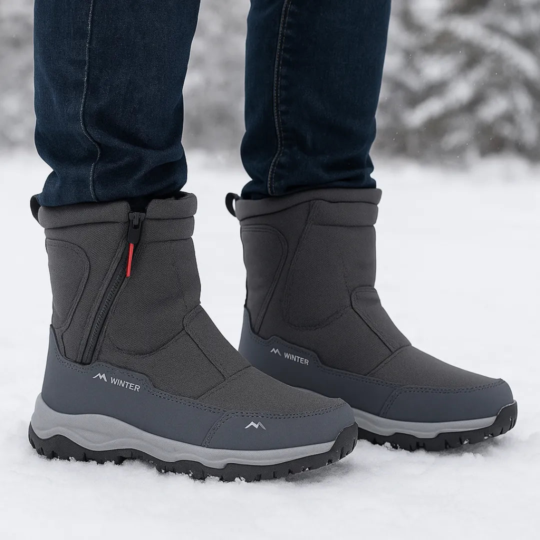 Women's Flat Ankle Boots with Non Slip Sole