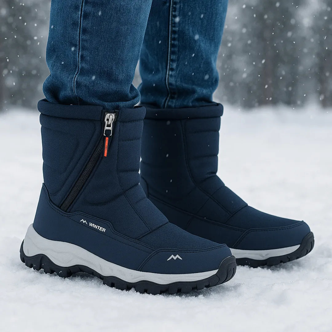 Women's Flat Ankle Boots with Non Slip Sole