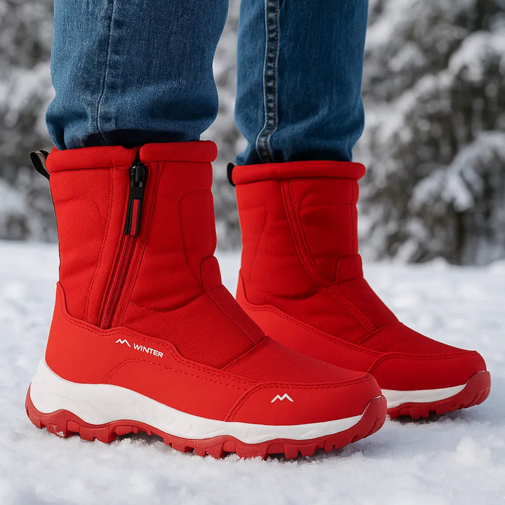 Women's Flat Ankle Boots with Non Slip Sole