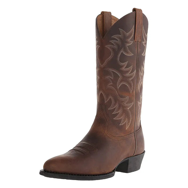 Women's Knee High Flat Boots with Cushioned Insole