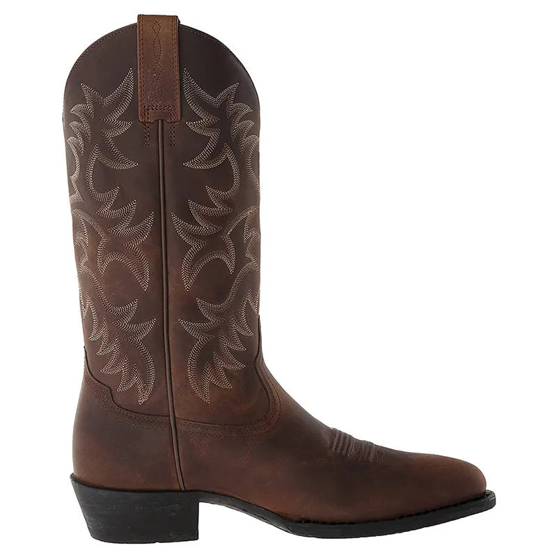 Women's Knee High Flat Boots with Cushioned Insole