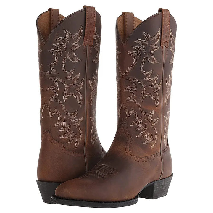 Women's Knee High Flat Boots with Cushioned Insole