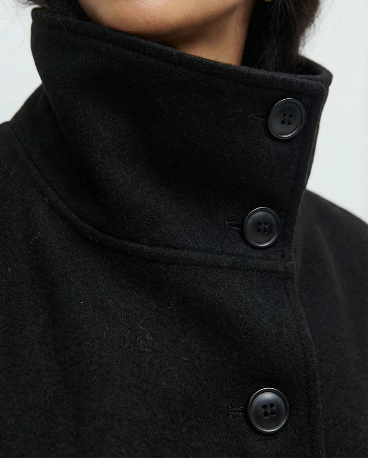 Women's Lightweight Oversized Jacket with Belted