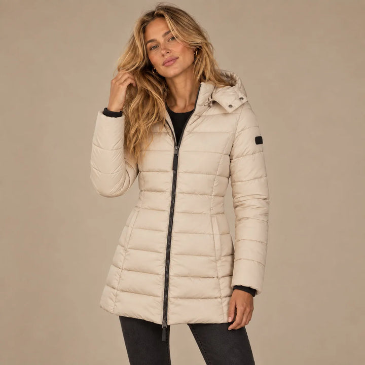Women’s Lightweight Padded Winter Jacket with Hood