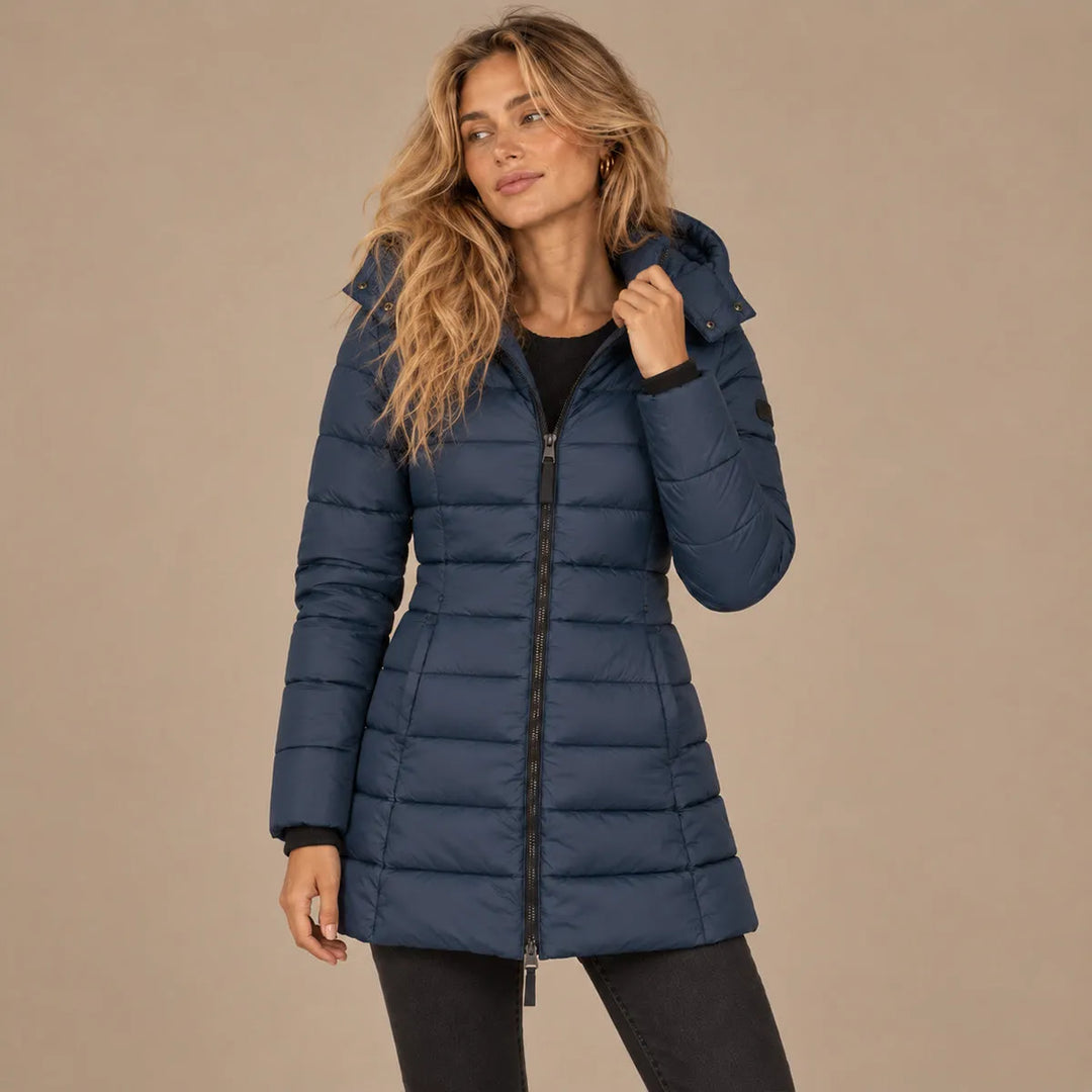 Women’s Lightweight Padded Winter Jacket with Hood