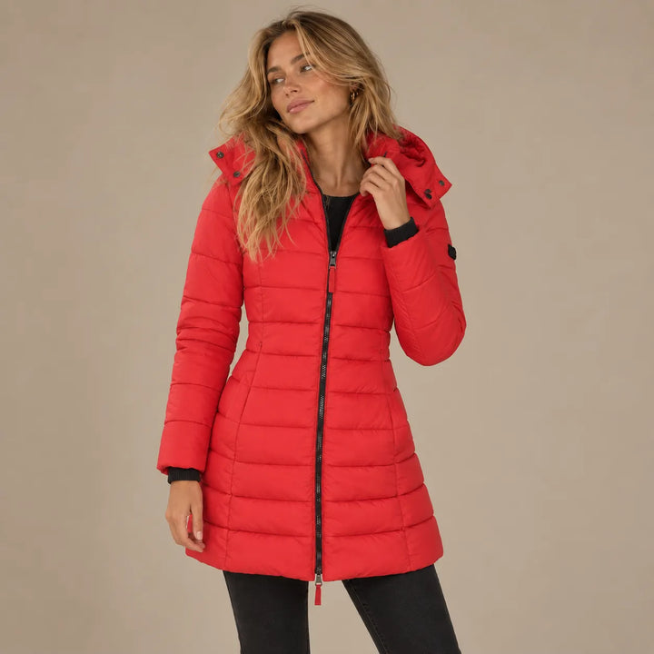 Women’s Lightweight Padded Winter Jacket with Hood