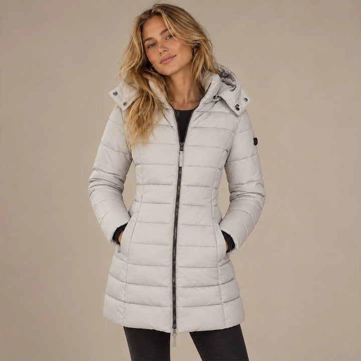 Women’s Lightweight Padded Winter Jacket with Hood