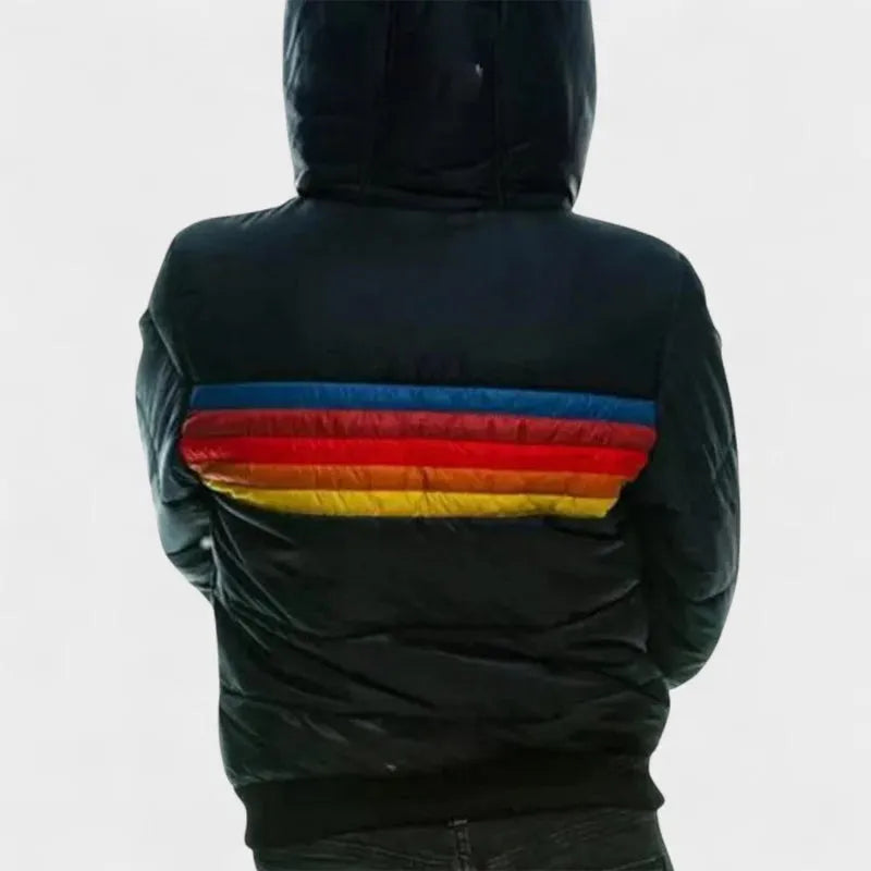 Women's Lightweight Puffer Jacket with Hood