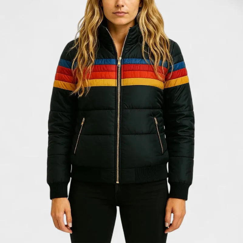 Women's Lightweight Puffer Jacket with Hood