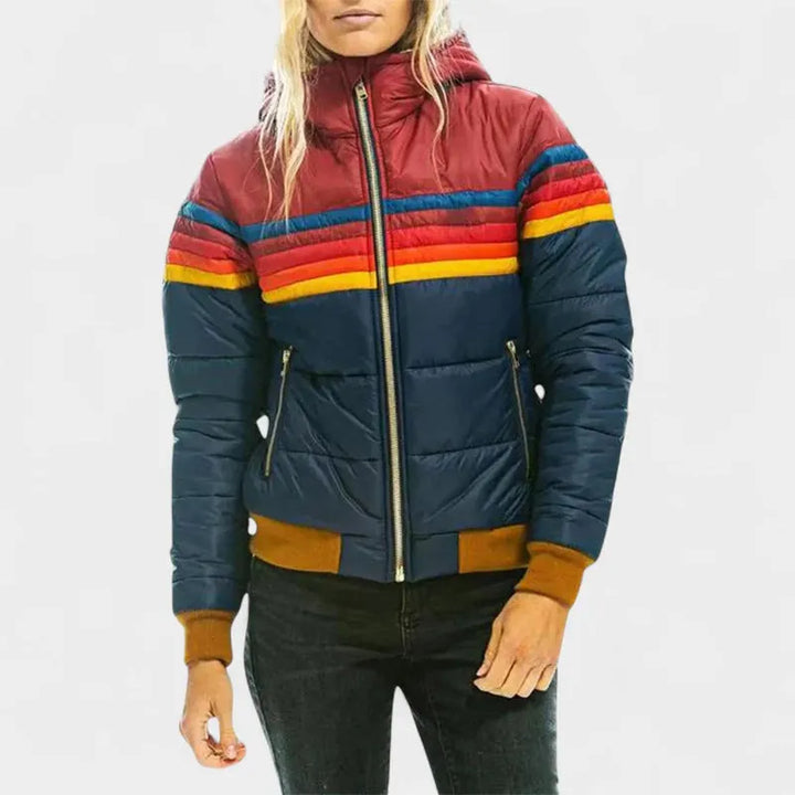 Women's Lightweight Puffer Jacket with Hood