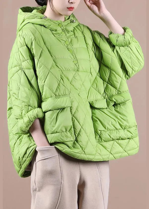 Women's Lightweight Puffer Winter Jacket with Hood