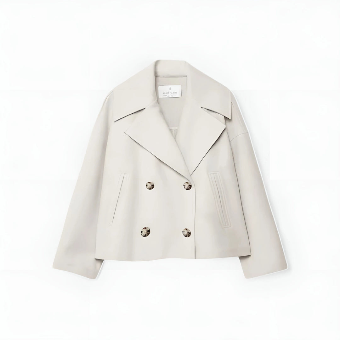 Women’s Lightweight Work Jacket with Double Breasted