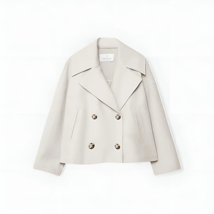 Women’s Lightweight Work Jacket with Double Breasted