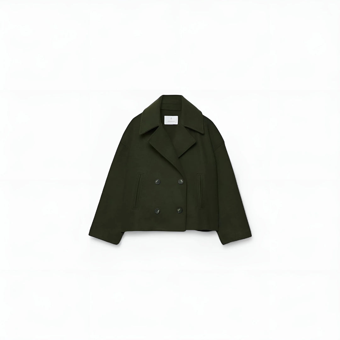 Women’s Lightweight Work Jacket with Double Breasted