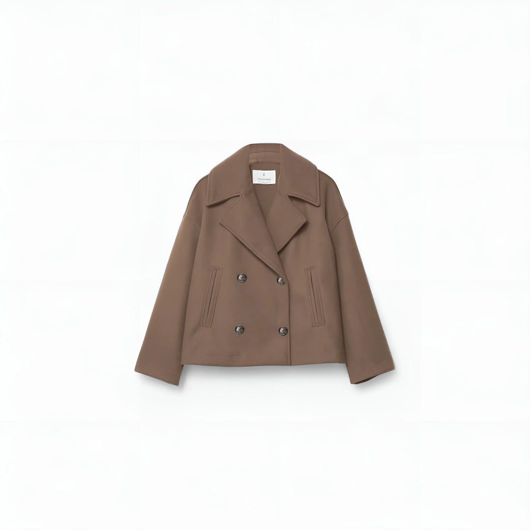 Women’s Lightweight Work Jacket with Double Breasted