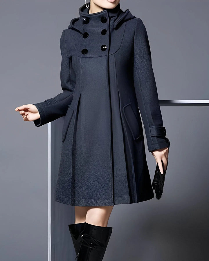 Women’s Long Casual Coat with Hood